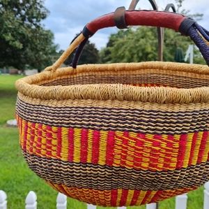 Adametu Hand woven Bolga basket